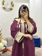 Jellaba Fodan - Élégance Moderne pour Femme